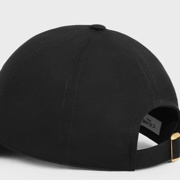 Celine Black Cap with White Accents - Picture 4 of 4